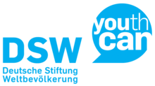 Logo: DEUTSCHE STIFTUNG WELTBEVÖLKERUNG DSW